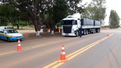 Neste feriado foram empregados 160 policiais militares distribuídos em 12 (doze) Bases Operacionais Rodoviárias. - Divulgação