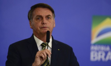 É a primeira vez que Jair Bolsonaro (sem partido) vem a Mato Grosos do Sul como presidente da república. - Marcello Casal Jr/Agência Brasil É a primeira vez que Jair Bolsonaro (sem partido) vem a Mato Grosos do Sul como presidente da república. - Marcello Casal Jr/Agência Brasil