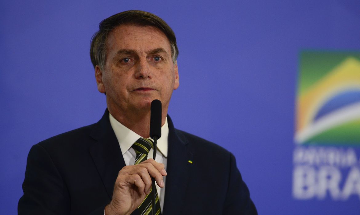 É a primeira vez que Jair Bolsonaro (sem partido) vem a Mato Grosos do Sul como presidente da república. - Marcello Casal Jr/Agência Brasil