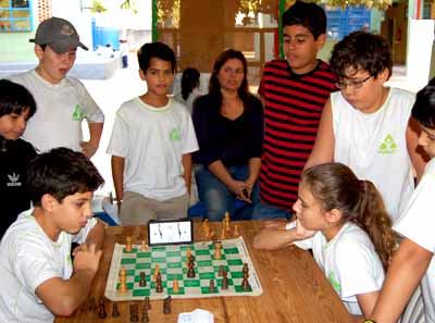 Escola Funlec foi palco da segunda rodada do Festival de Xadrez - Escola Funlec foi palco da segunda rodada do Festival de Xadrez -