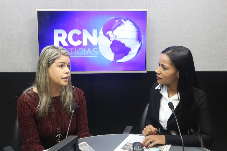 Sandra Regina, presidente do CMDCA, em entrevista ao RCN Notícias - Danielle Leduc/JPNews