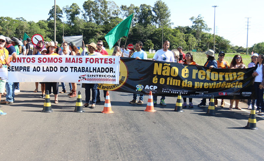 Reforma da Previdência tem gerado protestos em várias cidades do País - Arquivo/JPNews