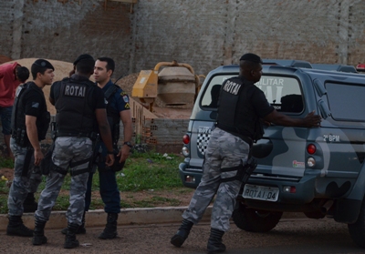 Ação contou com a participação de 15 policiais militares, aproximadamente -