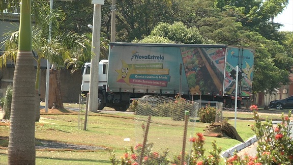 Promoção foi aberta com uma carreata na manhã de sábado - Claudio Pereira/JP