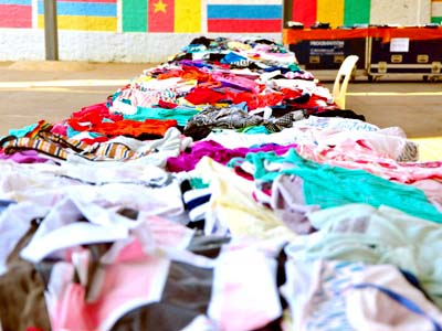 Renda do bazar será destinada a projetos assistenciais da igreja -