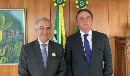 Encontro entre governador e presidente ocorreu nesta segunda-feira - Divulgação/PR