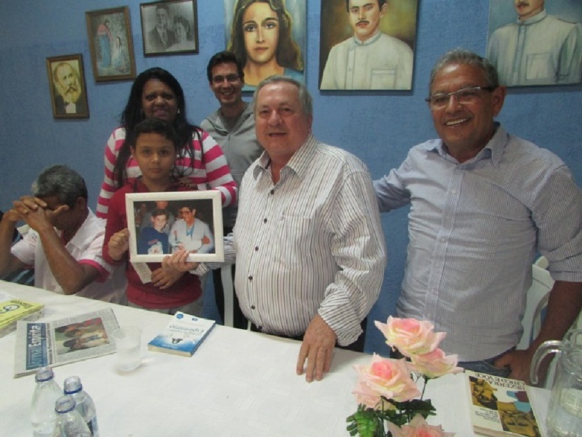 Jornalista Luiz Corrêa da Silveira Filho quando esteve em Uberaba (MG) durante palestra - Divulgação