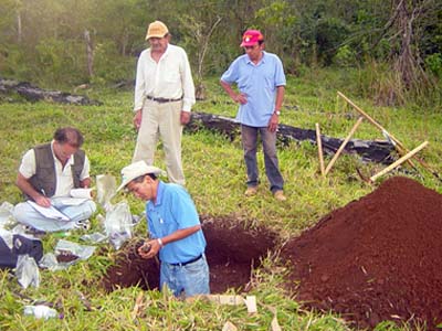 Um dos pontos da pesquisa foi o levantamento de aptidão para mais de 15 culturas -