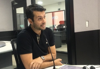 Eduardo Cury da 'Vaquinha Social' em entrevista ao programa CBN Festas e Eventos - Indrid Rocha/CBN