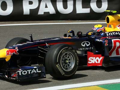 Webber conquistou a liderança com um tempo de 1min13s811 - Webber conquistou a liderança com um tempo de 1min13s811 -