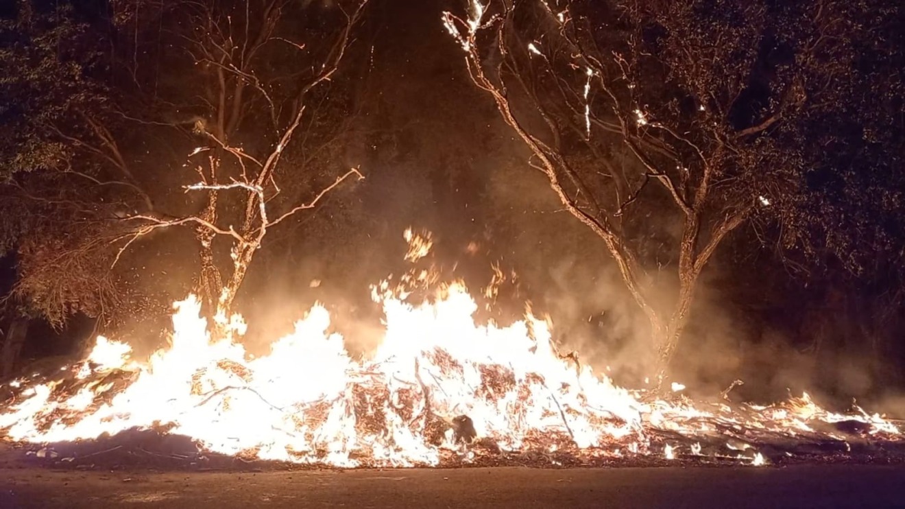 A falta de respeito não apenas coloca a saúde de terceiros em risco, mas quase resultou em um apagão no bairro.