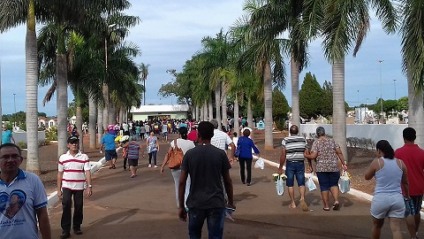 Movimentação no cemitério municipal tem sido intensa  - Ana Cristina Santos/JP