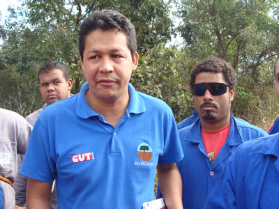 Presidente da Fetricom Webergton Sudário da Silva -