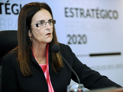 Presidente da Petrobras, Maria das Graças Foster -
