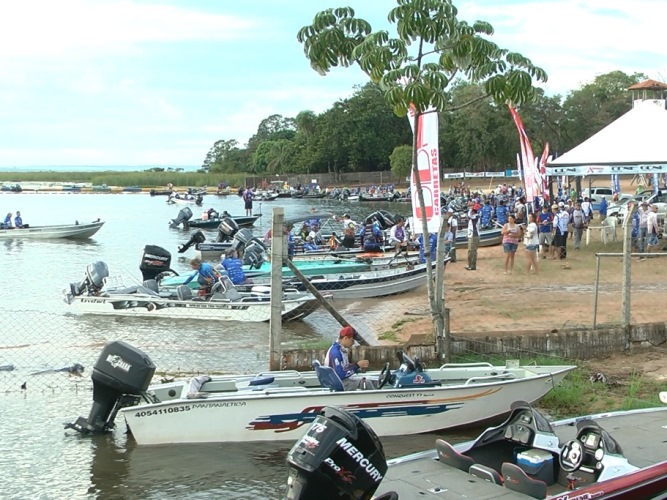 Torneio de pesca reuniu 300 competidores neste ano, segundo APETL - Reprodução/TVC