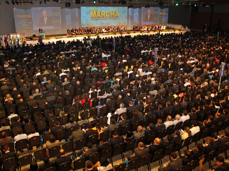 Marcha a Brasília debateu alterações e regulamentações de leis, além de ‘restos a pagar’ para os municípios de todo o país - Divulgação