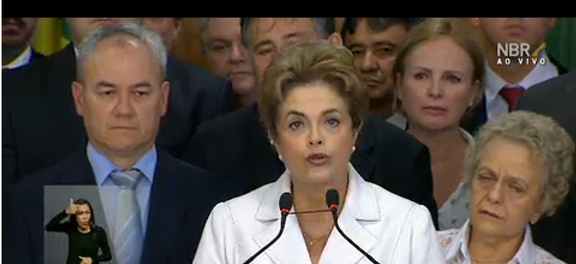 Dilma fez discurso nesta manhã - Agência Brasil Dilma fez discurso nesta manhã - Agência Brasil
