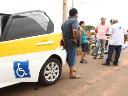 Na manhã desta quinta-feira, seis deficientes passaram pelo exame do Detran em Três Lagoas - Elias Dias/JP