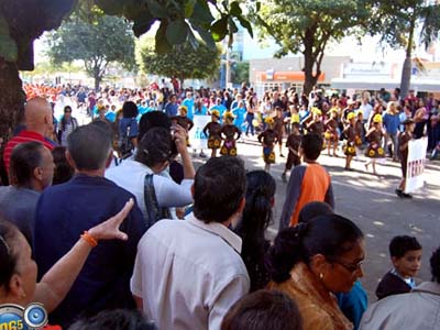 O tema foi dividido em tópicos, distribuído e será trabalhado separadamente atravésdas escolas e CEI´s -