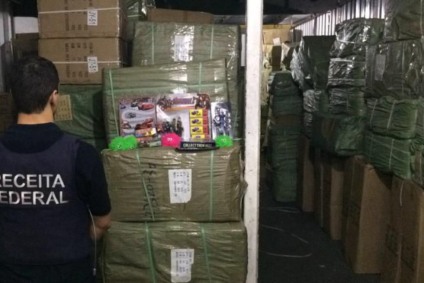 Receita também registrou a apreensão 31.449 kg de cocaína,7.936 kg de maconha, 187 kg de crack, e 38 kg sintéticas, em 2018 - Divulgação/Assessoria