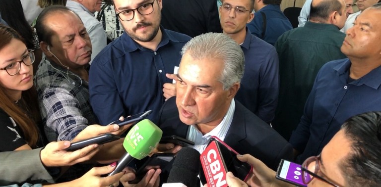 Reinaldo ressalta que o MS cresce acima da média nacional, e que está otimista com a economia - Israel Espíndola/CBN