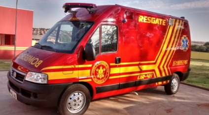 O idoso foi levado para a Santa Casa local pelo Corpo de Bombeiros Militar - Divulgação/CBMMS