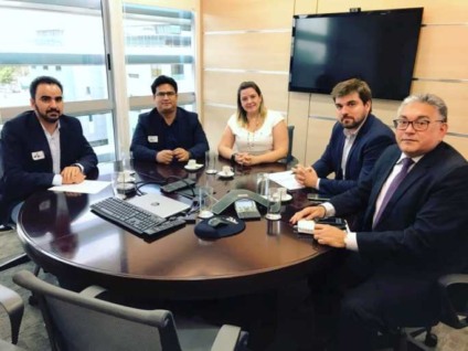 Representantes da Prefeitura de Três Lagoas cumpriram agenda nesta segunda-feira, em Brasília - Divulgação Representantes da Prefeitura de Três Lagoas cumpriram agenda nesta segunda-feira, em Brasília - Divulgação