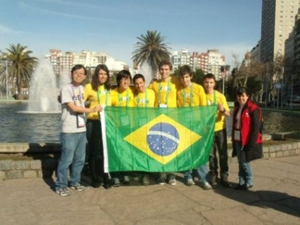 Delegação brasileira que participou da competição na Argentina -