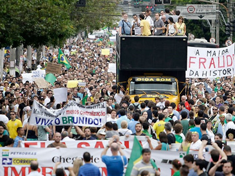 Protestos já estão acontecendo em todo o país, principalmente nas grandes capitais - Divulgação