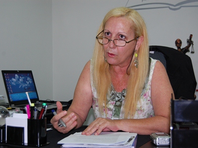 Fátima Montanha, presidente do PSDB -