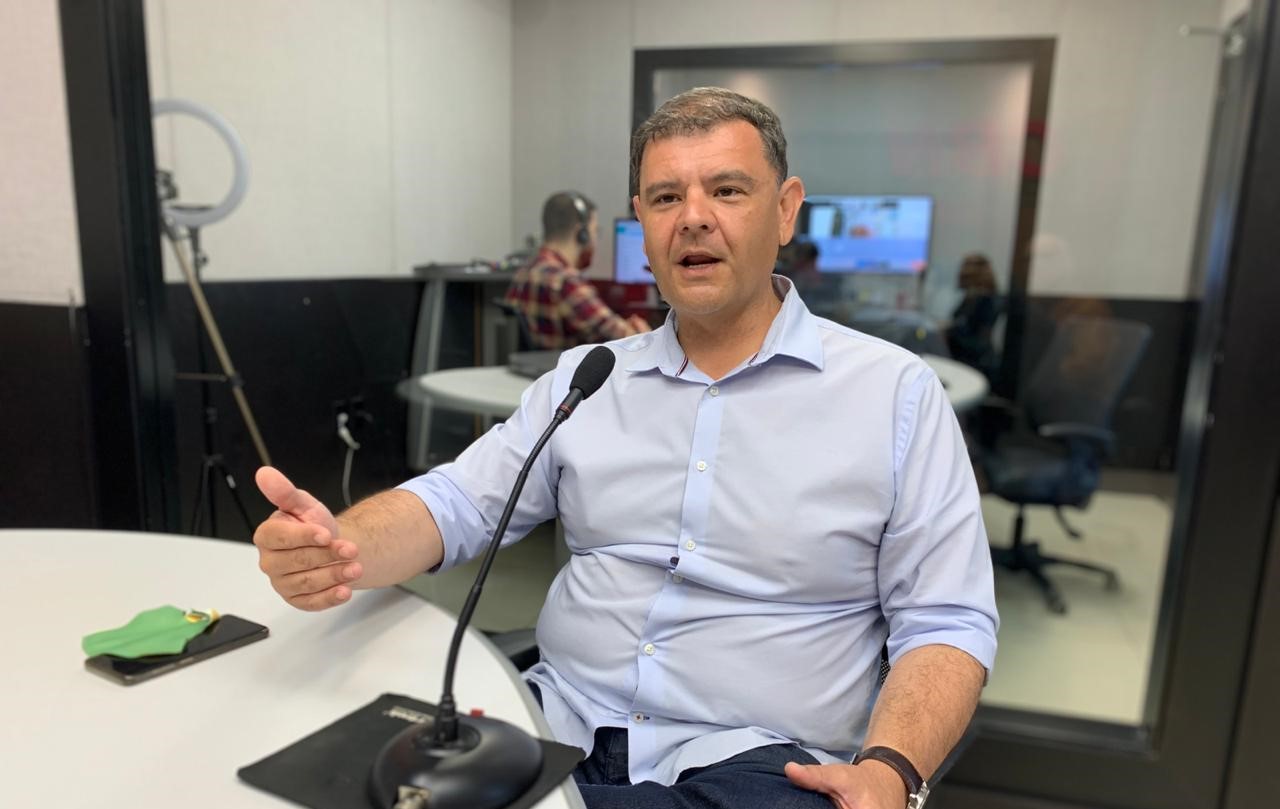 Ele se referiu ao risco de impugnação da candidatura de Sergio Harfouche, que anularia os votos dados a ele, beneficiando o atual prefeito - Foto: Isabelly Melo/CBN