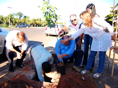 Rotary, Secretaria e Promotoria na execução da primeira etapa do projeto -