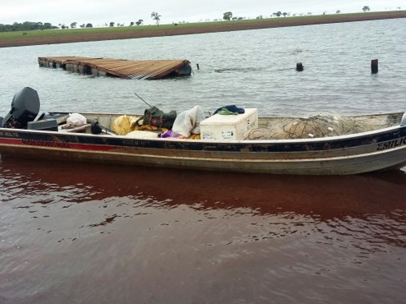 Pescadores estavam com 11 quilos de pescado - Divulgação PMA