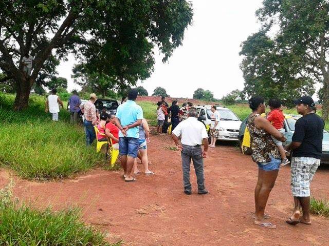 Famílias pretendem construir barracos no local  - Divulgação