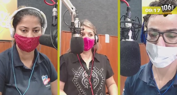 A Psicóloga Cristiane Buso, convidada do programa A Casa é Sua da Rádio Cultura FM 106,3 Mhz - Cultura FM