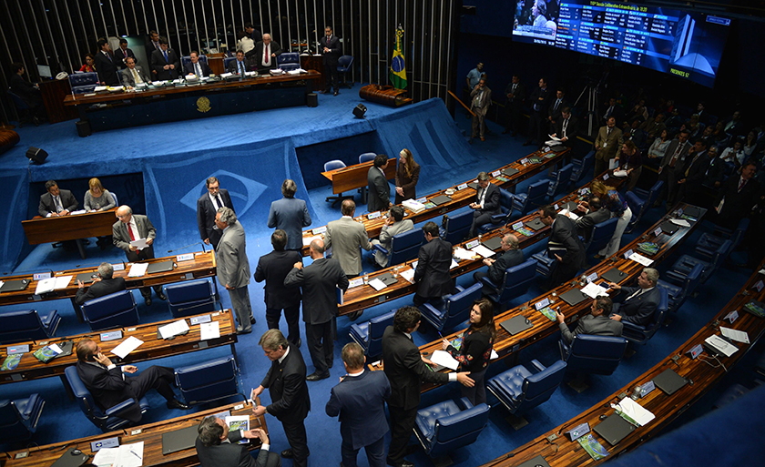 Plenário do Senado aprovou nesta quarta-feira (5) a Medida Provisória (MP) 838/18 - Arquivo/Agência Brasil