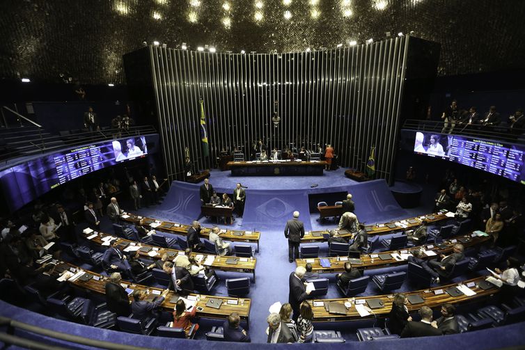 A senadora Simone Tebet (MDB) disse que o placar da votação desta terça-feira será apertado e imprevisível - Foto:Arquivo/Fabio Rodrigues Pozzebom/Agência Brasil