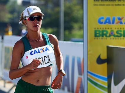 Erica Sena no Troféu Caixa -  Wagner Carmo/CBAt