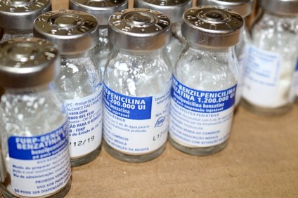 Medicamento conhecido como Benzetacil é o mais indicado - Danielle Leduc/JPNEWS