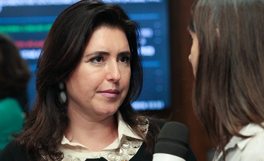 A senadora ressaltou as vantagens da abertura da rota estratégica para as exportações brasileiras, especialmente para MS  e para a região Centro-Oeste - Foto: Divulgação/Assessoria