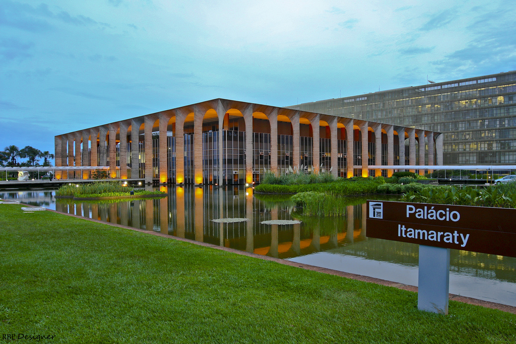 Consta na agenda uma visita ao Palácio do Itamaraty - Divulgação/Itamaraty