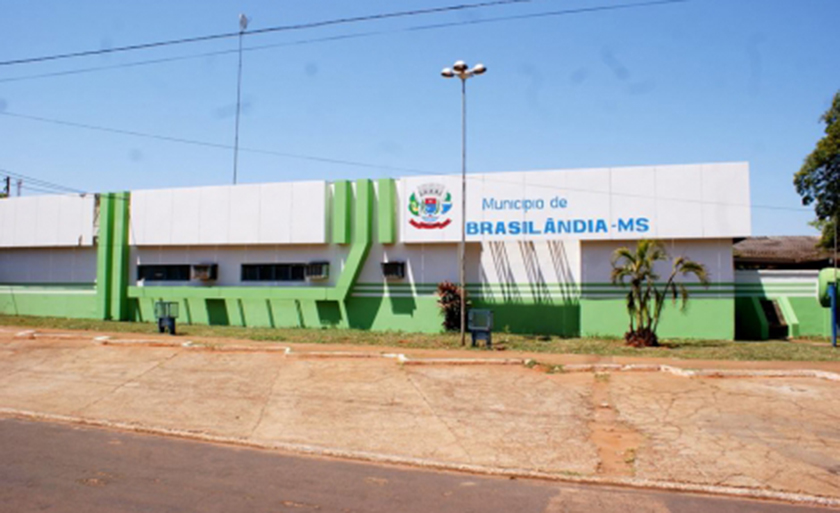 Paço Municipal em Brasilândia - Imagem cedida