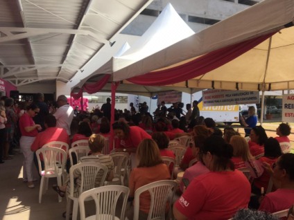 Campanha de Combate ao Câncer de Mama tem início na Capital - Foto: Ingrid Rocha/CBN