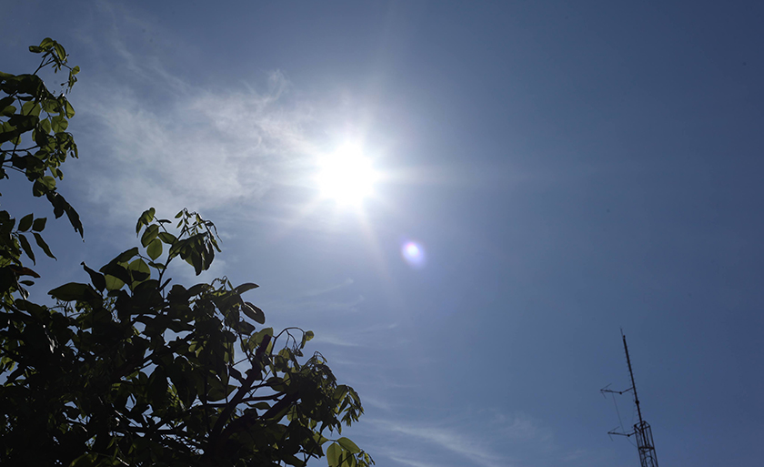 Em Três Lagoas, a mínima é de 22°C e, a máxima, de 31°C - Hugo Leal/JP