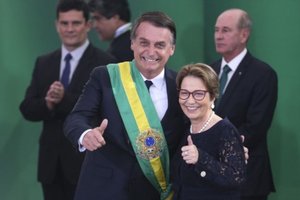Nosso país é um modelo a ser seguido, jamais um transgressor a ser recriminado, diz ministra da Agricultura - Foto: Valter Campanato/Agência Brasil Nosso país é um modelo a ser seguido, jamais um transgressor a ser recriminado, diz ministra da Agricultura - Foto: Valter Campanato/Agência Brasil