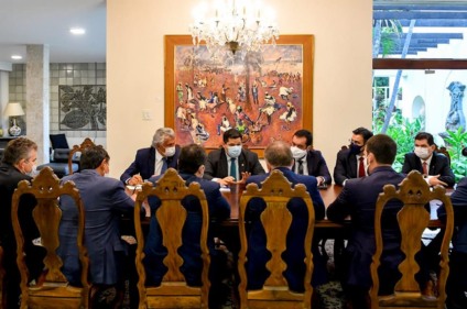 Reunião com governadores - Foto: Agência Senado