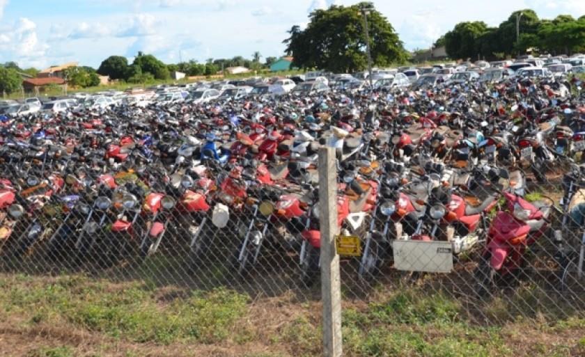 Maioria dos veículos é motocicletas - Arquivo/JPNEWS