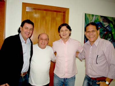 Guerreiro, Antônio João, deputado Paulo Duarte e Jorge Martinho -