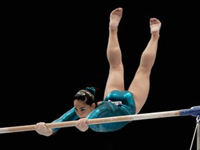 Daniele Hypólito representou a ginástica brasileira nas três últimas Olimpíadas e deve ir a Londres -