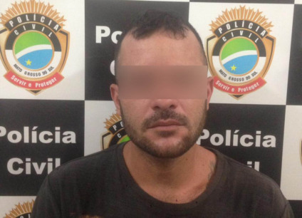 Suspeito de 30 anos já teria cumprido pena por porte de arma, roubo e violência doméstica, entre outros - Imagem cedida/PC